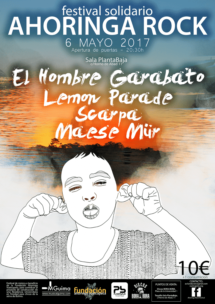 Hombre Garabato + Lemon Parade + Scarpa + Maese Mür Planta Baja