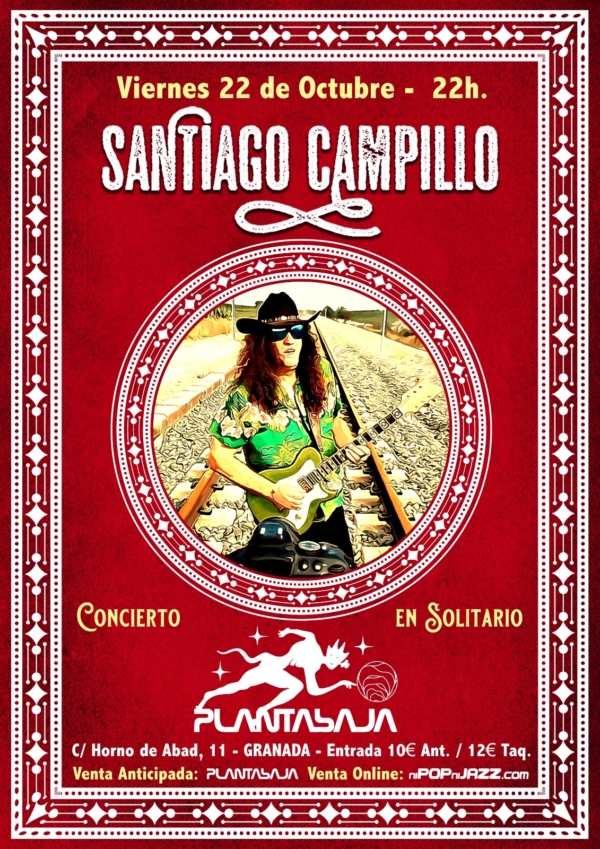 SANTIAGO CAMPILLO *CANCELADO* (22.10.21) Planta Baja