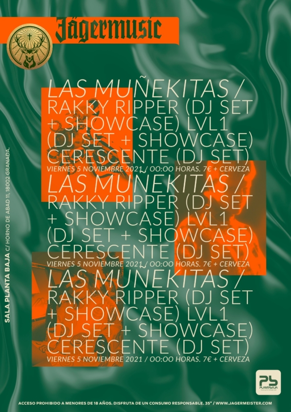 Las Muñekitas (DJ set + showcase) (05/11/21) Planta Baja
