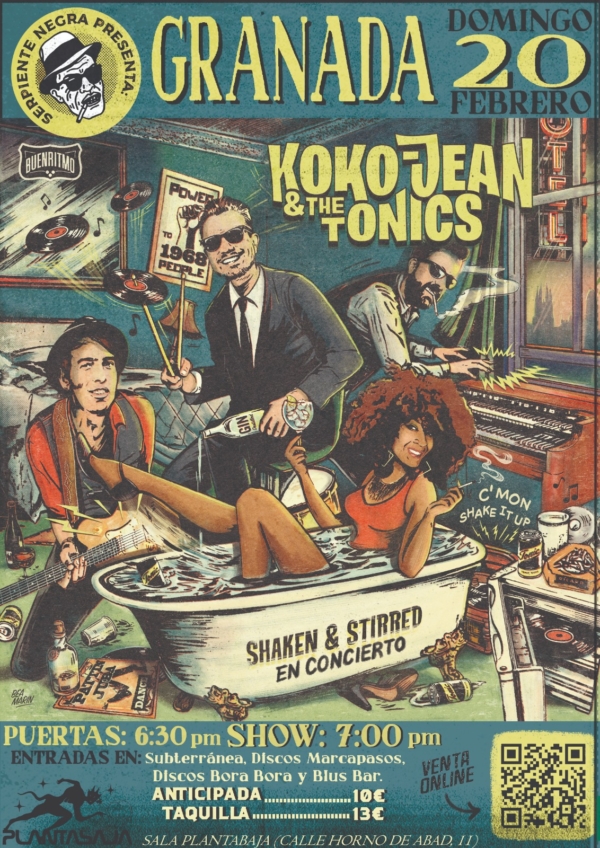 Koko Jean & The Tonics (20.02.22) Planta Baja