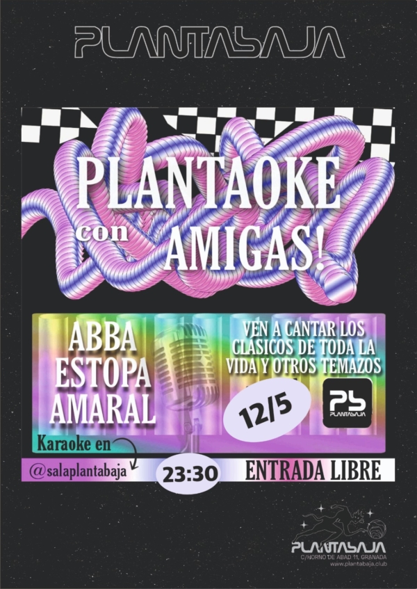 PLANTAOKE (KARAOKE EN EL PLANTA) hostess Amigas! (12/05/21) Planta Baja