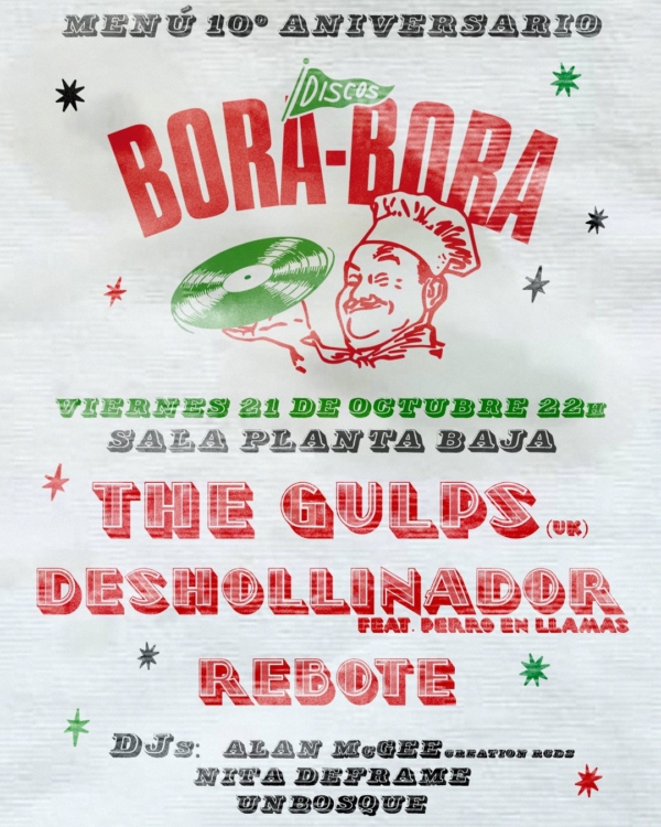 ANIVERSARIO DISCOS BORA BORA (21.10.22) Planta Baja