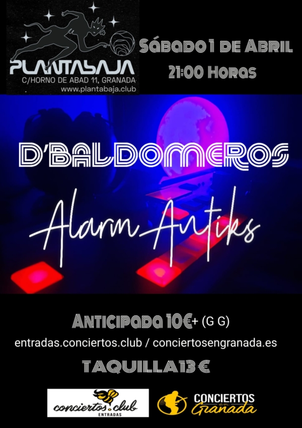 D'Baldomeros + Alarmantiks (01.04.23) Planta Baja