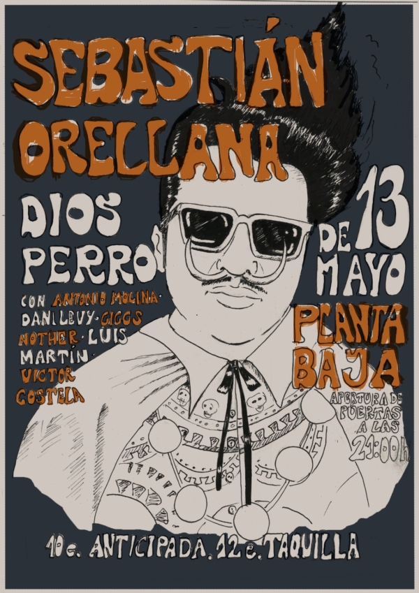 Sebastián Orellana presenta Dios Perro (13.05.23) Planta Baja