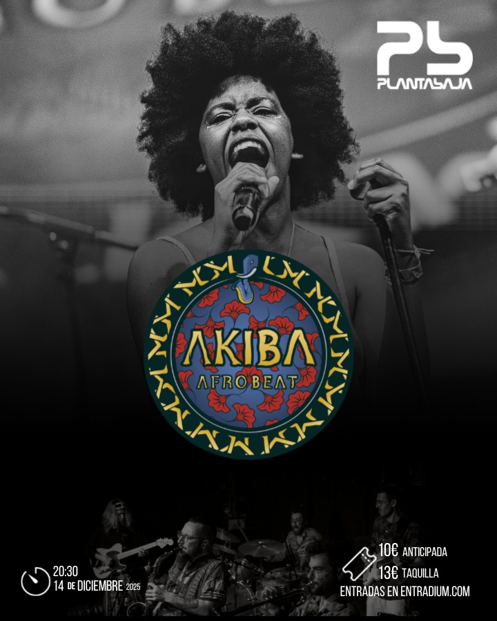 AKIBA AFROBEAT (14.12.25) Planta Baja AKIBA AFROBEAT (14.12.25)
