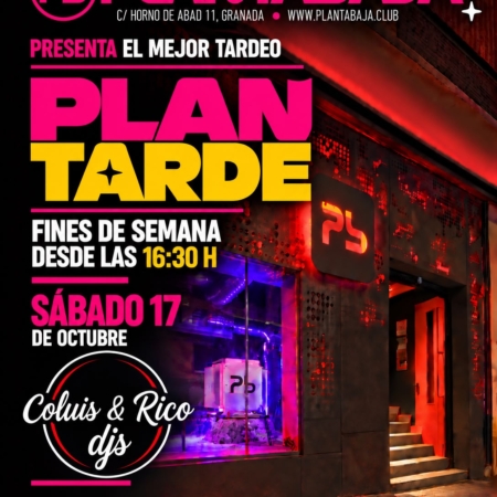PLANTARDE con Coluis & Rico (sesión dj sala A)(17/10/26) Planta Baja