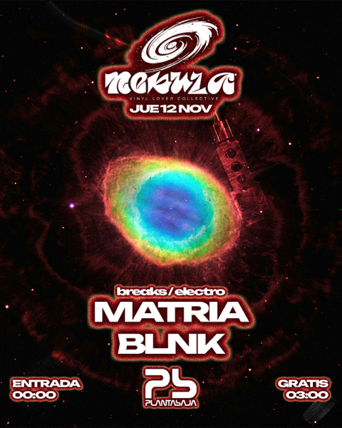 NEBULA (sesión dj) (12/11/26) Planta Baja NEBULA (sesión dj) (12/11/26)